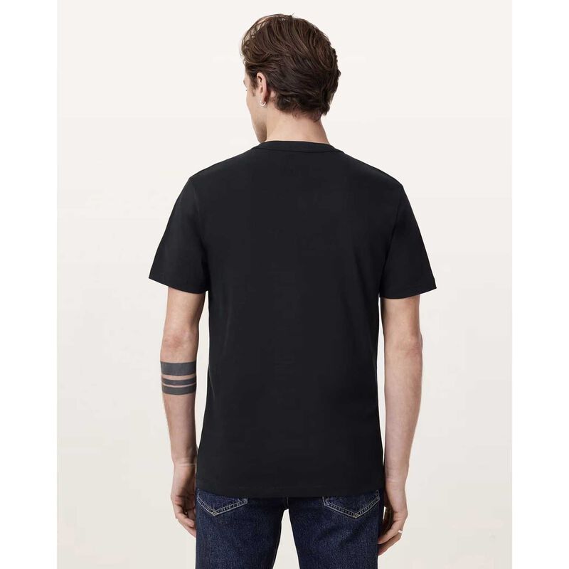 AllSaints Brace Brushed Cotton Crew Neck T-Shirt image number 5